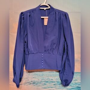 Retro look button up top ~ 3XL